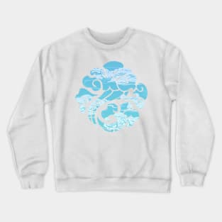 Gusu Lan Logo [WANGJI] Crewneck Sweatshirt